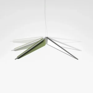 Artemide Flexia żyrandol LED, zielony