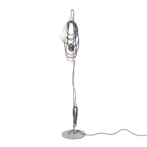 Foscarini Filo lampa stojąca LED, Amethyst Queen