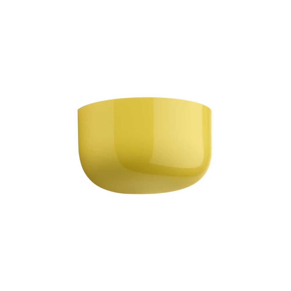 FLOS Bellhop Wall Up kinkiet zewnętrzny LED, żółty