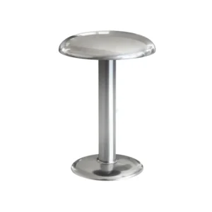 FLOS Gustave stołowa LED, akumulator 927 srebrna