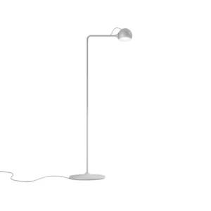 Artemide Ixa Reading lampa stojąca LED biało-szara