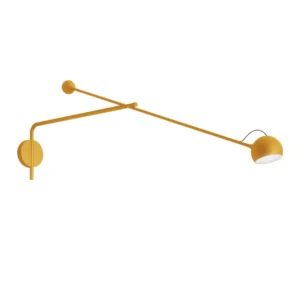 Artemide Ixa L kinkiet LED regulowany żółty