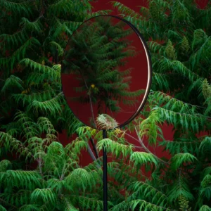 Artemide Se|eS LED lustro stojące czarne 180cm