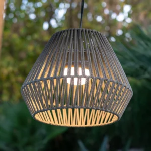 Lampa stołowa LED Newgarden Conta 72 cm taupe – bezprzewodowa lampa zewnętrzna IP54 z pilotem