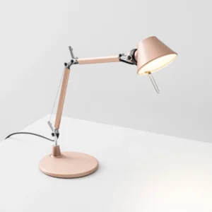 Artemide Tolomeo Micro lampa stołowa, miedź