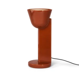 Lampa stołowa FLOS Céramique Up, czerwona