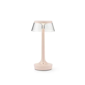 Lampa stołowa LED Flos Bon jour unplugged, różowa