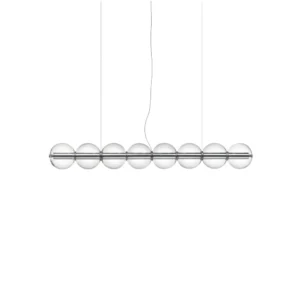 Żyrandol LED FLOS LUCE SFERICA S1, 166 cm, szkło