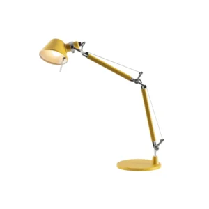 Lampa stołowa Artemide Tolomeo Micro, żółta