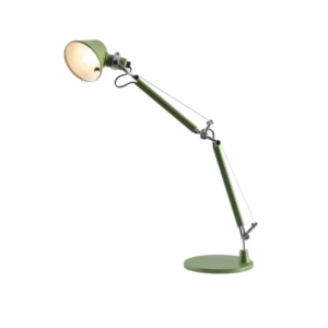 lampa stołowa Artemide Tolomeo Micro, zielona