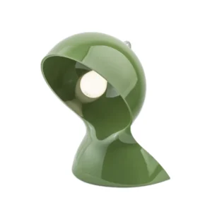 Lampa stołowa Artemide Dalú, zielona, wysokość 26 cm, tworzywo sztuczne