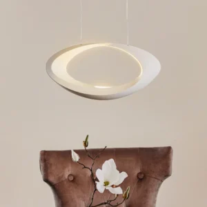 Biała lampa wisząca LED Cabildo, 2.700 K