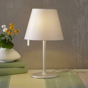 Lampka nocna Melampo notte, szara