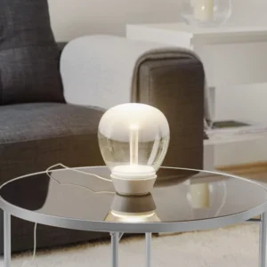 Designerska lampa stołowa LED Empatia, 16 cm
