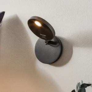 Artemide Demetra Kinkiet LED, ściemnialny, 2700K, szary