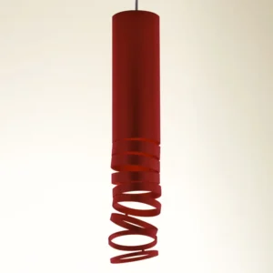 Żyrandol Artemide Decomposé, czerwony