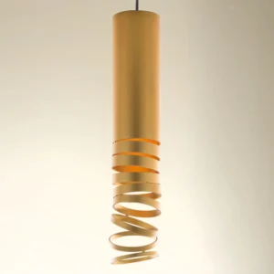 Żyrandol Artemide Decomposé, złota