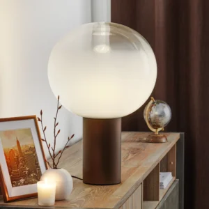 Artemide Laguna 37 lampa stołowa, brąz