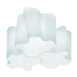 Lampa sufitowa Artemide Logico, 3-punktowa, 120°, 45x45 cm