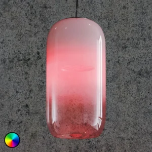 Artemide Gople lampa wisząca, oświetlenie LED RWB