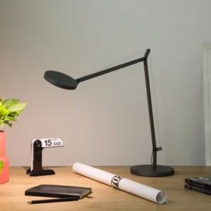Artemide Demetra Professional lampa stołowa szara