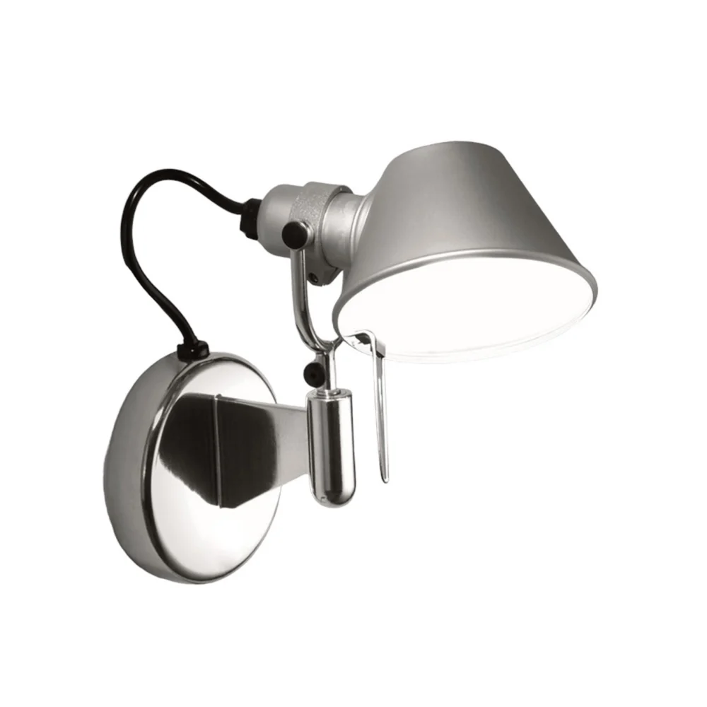Artemide Tolomeo Micro Faretto Kinkiet LED, szary, 3000K