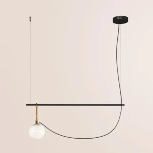Artemide nh S2 14 lampa wisząca 90,5 cm kula Ø14cm