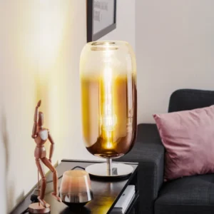 Artemide Gople lampa stołowa miedziana/srebrna