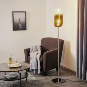 Artemide Gople lampa stojąca brązowa/srebrna