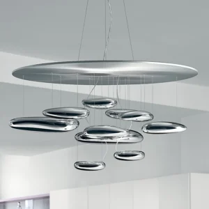 Żyrandol LED Artemide Mercury, 2700 K, sączeniowy
