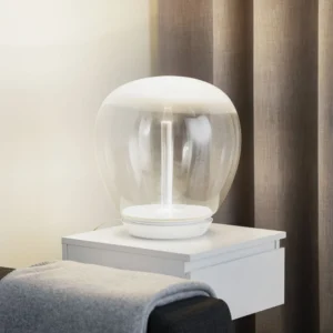 Artemide Empatia szklana lampa stołowa LED, Ø 36cm