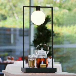 Lampa stołowa Artemide Curiosity 36 ze szklanym kloszem