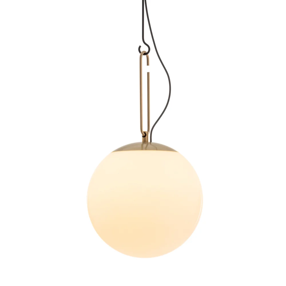 Szklana lampa wisząca Artemide nh, Ø 35 cm