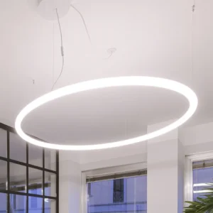 Artemide Alfabet światła okrągła lampa wisząca 90