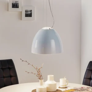 Artemide Nur Mini Gloss lampa wisząca biała