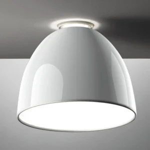 Artemide Nur Mini Gloss lampa sufitowa, biała