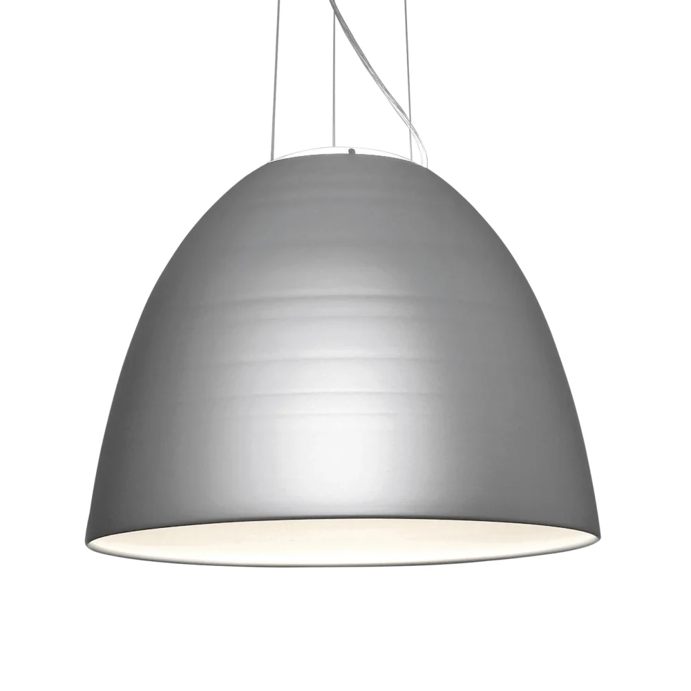 Artemide Nur 1618 lampa wisząca LED metal szary