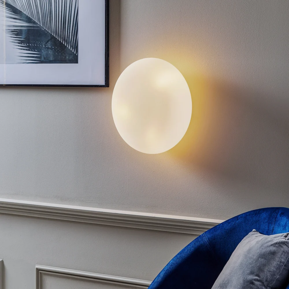Artemide Itka kinkiet szklany IP65 Ø 35 cm