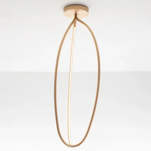 Artemide Arrival lampa sufitowa App, mosiądz, 70cm