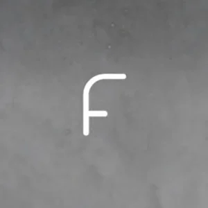 Artemide Alfabet światła ściana duża litera F