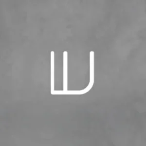 Artemide Alfabet światła ściana duża litera W