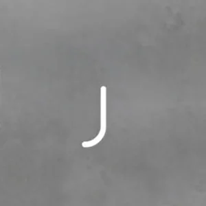 Artemide Alphabet of Light ściana mała litera j