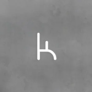 Artemide Alphabet of Light ściana mała litera k
