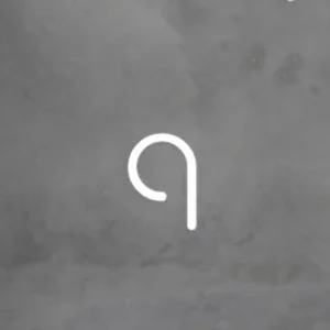 Artemide Alphabet of Light ściana mała litera q