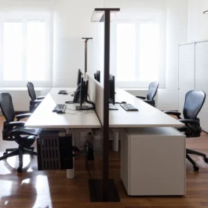Artemide Chocolate Eco lampa stojąca LED mokka