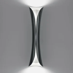 Artemide Cadmo kinkiet LED GU10 czarny/biały