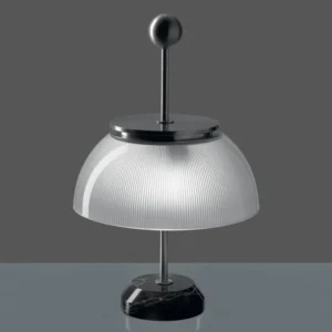 Artemide Alfa lampa stołowa ze szklanym kloszem