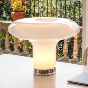 Artemide Lesbo lampa stołowa ze szkła murano