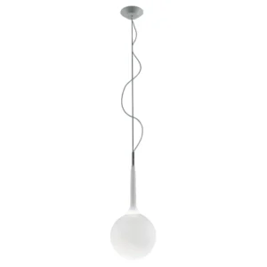 Lampa wisząca Artemide Castore ze szkła, Ø 25 cm