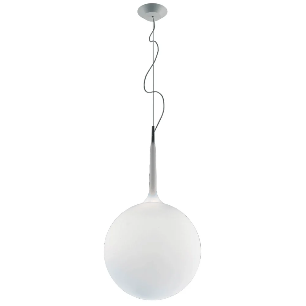 Lampa wisząca Artemide Castore ze szkła, Ø 42 cm